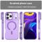  iPhone 17 Pro Max Skal MagSafe Hybrid Lila