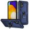  Samsung Galaxy A13 4G Skal Shockproof Ring Armor Blå