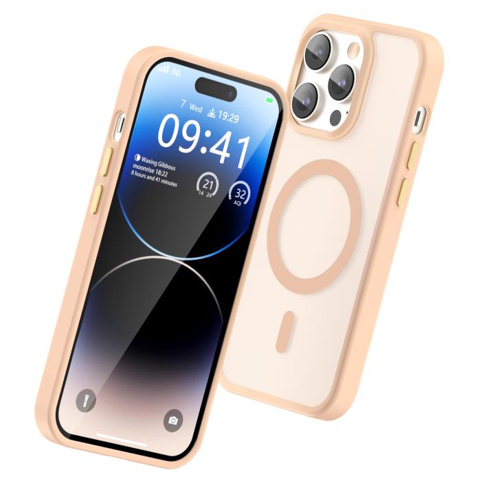 Bild 3, ColorPop ColorPop iPhone 14 Pro Skal CH MagSafe Matt Rosa