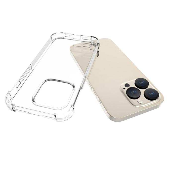 Bild 3,  iPhone 15 Pro Skal Shockproof TPU Transparent