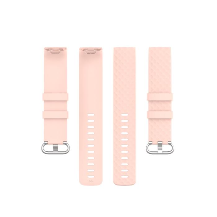 Bild 4,  Armband Fitbit Charge 3 / 4 Ljus Rosa