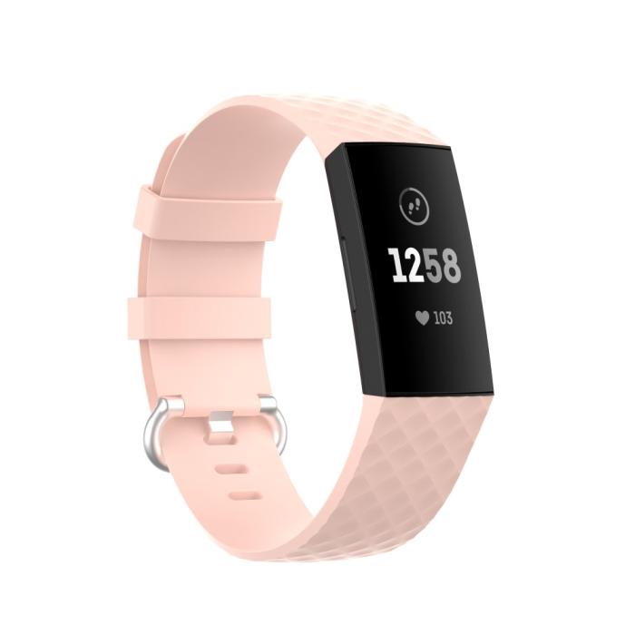 Bild 5,  Armband Fitbit Charge 3 / 4 Ljus Rosa