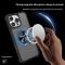  iPhone 16 Pro Max Skal MagSafe Kickstand Hybrid Svart