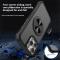  iPhone 16 Pro Max Skal MagSafe Kickstand Hybrid Svart
