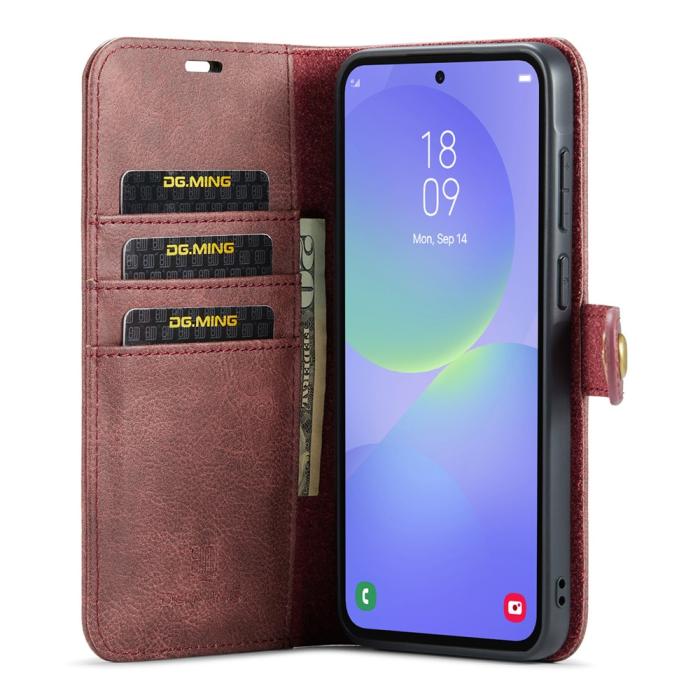 Bild 3, DG.MING DG.MING Samsung Galaxy A37 5G 2in1 Fodral / Skal Röd