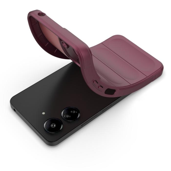 Bild 2,  Xiaomi Redmi 13C 4G Skal Magic Shield Vinröd