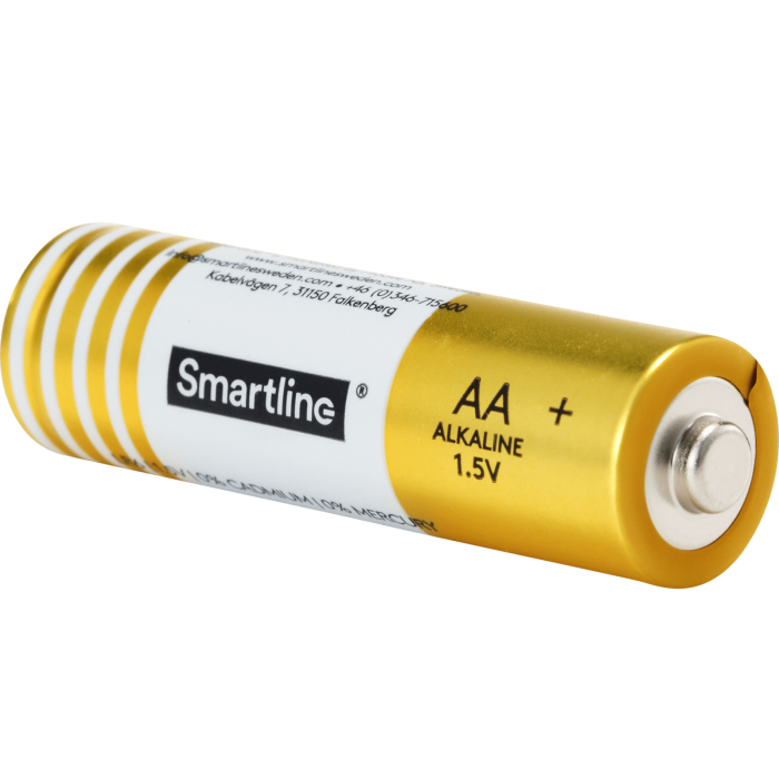 Bild 2, Smartline Smartline Alkaliskt Batteri AA LR6 1.5V 4-pack