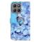  Motorola Moto G86 Power/G86 5G Fodral Blommor / Fjäril