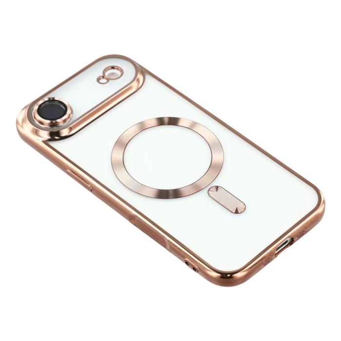 Bild 4,  iPhone Air Skal MagSafe Electroplated TPU Roséguld