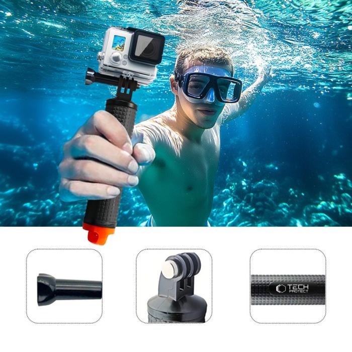 Bild 4, Tech-Protect Tech-Protect Flytande Handtag För GoPro/DJI Actionkamera