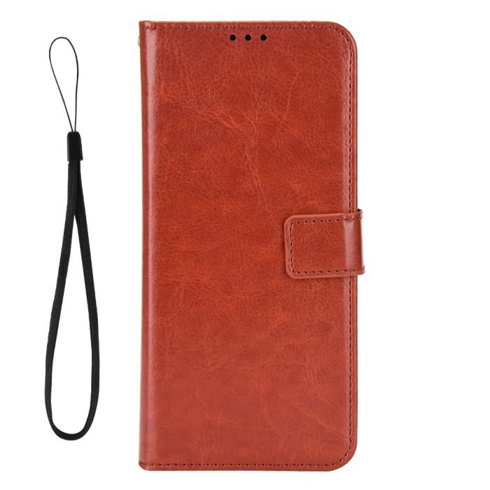 Bild 3,  OnePlus Nord 5 5G Fodral Crazy Horse Läder Brun