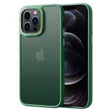  iPhone 12 Pro Max Skal Classic Hybrid Matt Gr&ouml;n