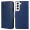  Samsung Galaxy S23 Plus Fodral Läder Blå