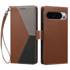  Google Pixel 11 Pro XL Fodral Flerf&auml;rgat Brun / Svart / Gr&aring;