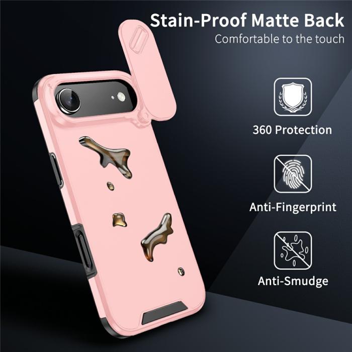 Bild 4,  iPhone Air Skal Hybrid Armor CamCover Rosa