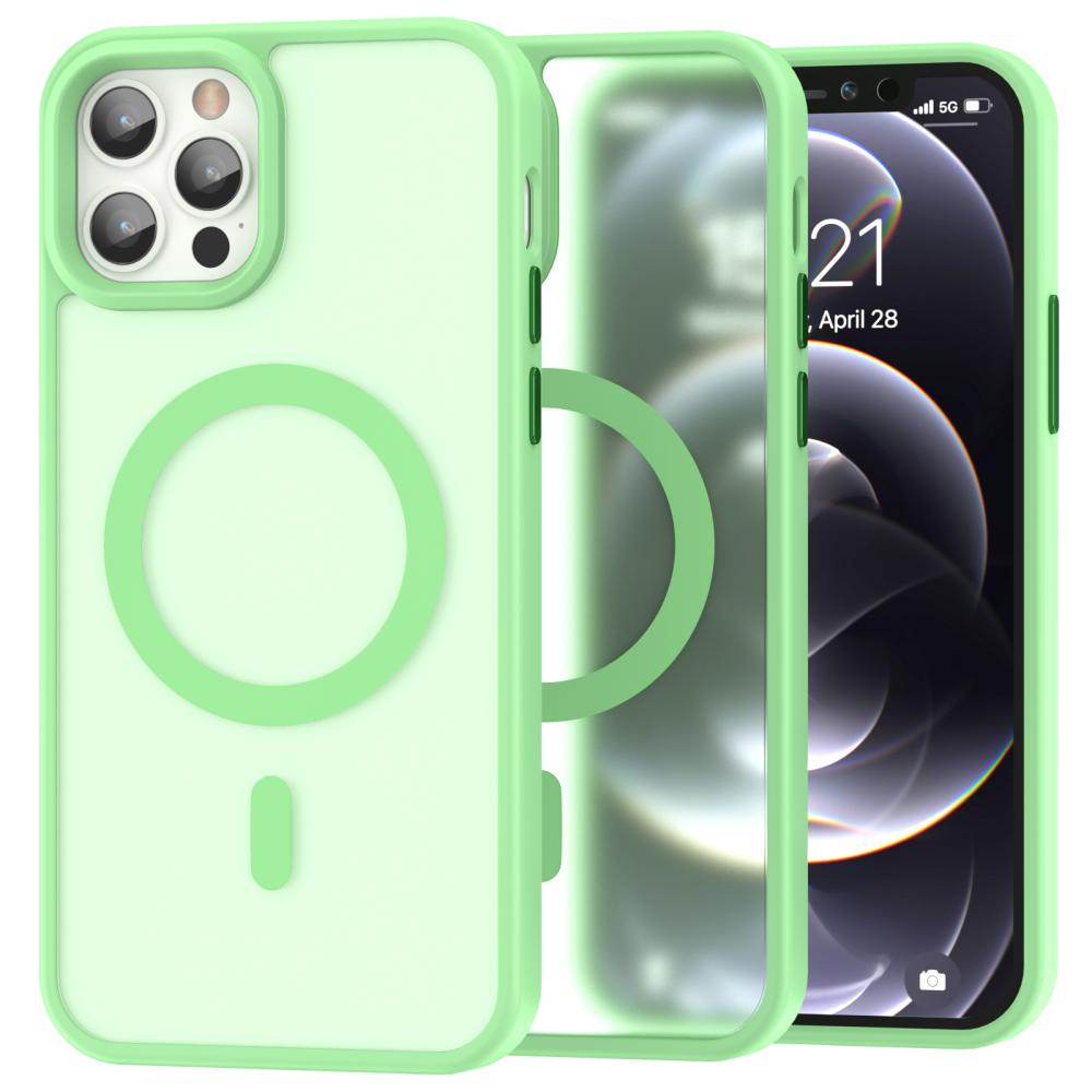 ColorPop ColorPop iPhone 12 Pro Max Skal CH MagSafe Matt Ljus Grön
