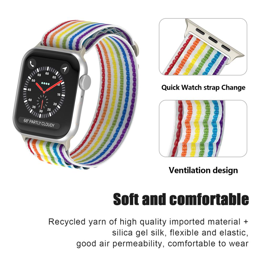 ColorPop Apple Watch 38/40/41/42 mm Armband Alpine Pro Loop