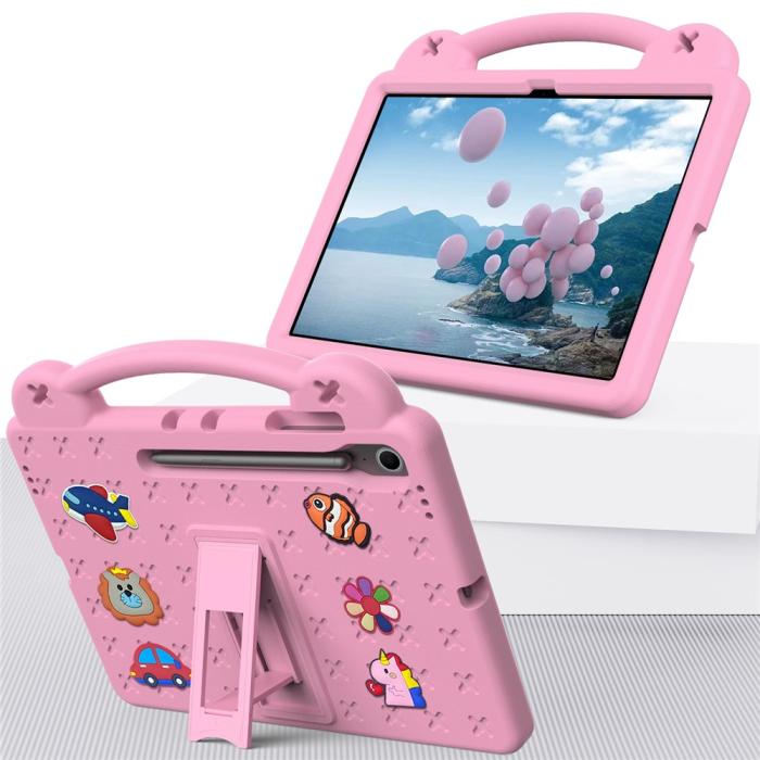 Bild 4,  Samsung Galaxy S10 FE Plus Skal EVA För Barn Rosa