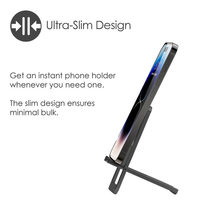 Bild 2, DESIRE2 DESIRE2 Ultrasmal Telefonhållare Aluminium Mörkgrå