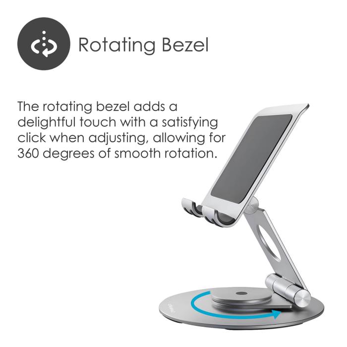 Bild 5, DESIRE2 DESIRE2 Dual Pivot 360 Stativ För Tablet/Telefon Silver