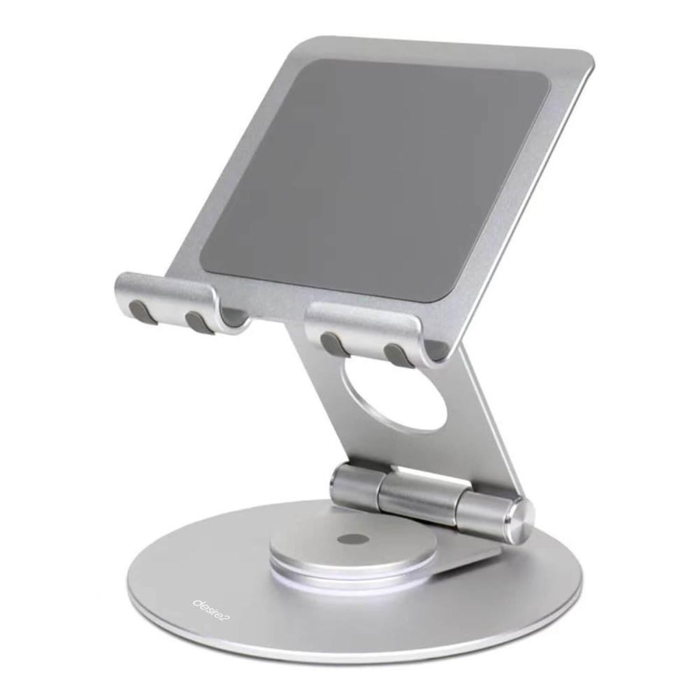 DESIRE2 DESIRE2 Dual Pivot 360 Stativ För Tablet/Telefon Silver