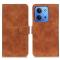 KHAZNEH KHAZNEH Xiaomi Redmi 15C Fodral Retro Läder Brun