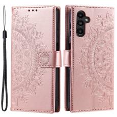  Samsung Galaxy S24 Fodral Mandala L&auml;der Ros&eacute;guld