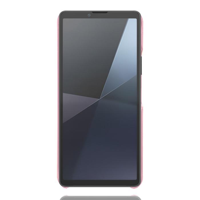 Bild 4,  Sony Xperia 10 VII Läderbelagt Skal Med Kortfack Roséguld