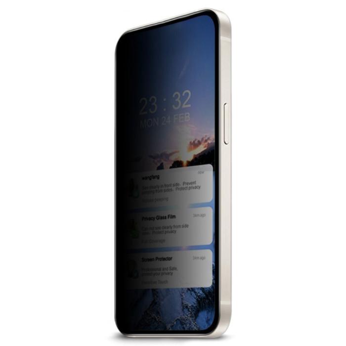 Bild 3,  Google Pixel 9/9 Pro Skärmskydd Heltäckande Privacy