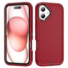  iPhone 16 Plus Skal Xtreme Shockproof Hybrid R&ouml;d