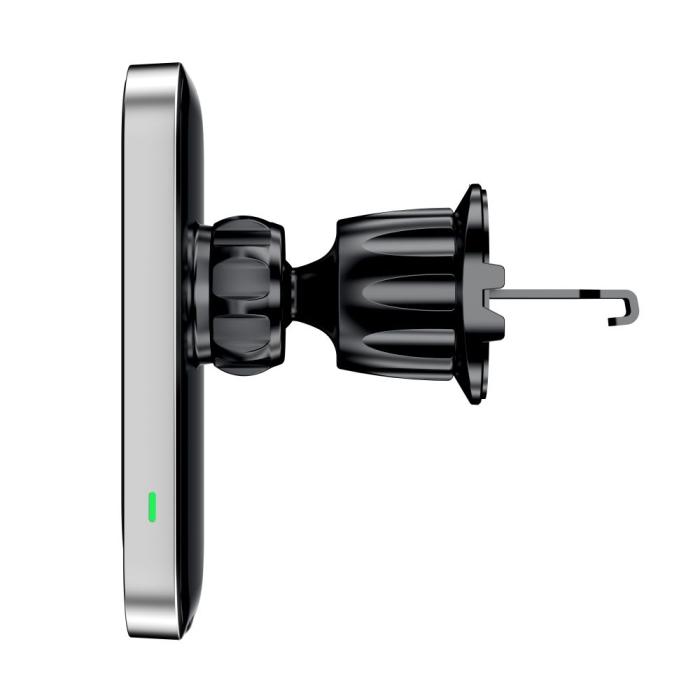 Bild 5, Tech-Protect Tech-Protect 15W MagSafe Laddare Ventilation + Instrumentbräda Svart
