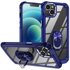  iPhone 15 Plus Skal Ring Shockproof Hybrid Bl&aring;