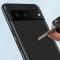  Google Pixel 7 Skal Kolfiber Textur Guld
