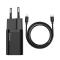 BASEUS Baseus Super Si 20W PD Snabbladdare Inkl. Kabel - Svart