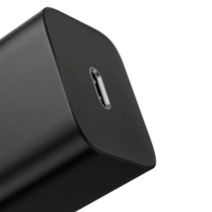 Bild 3, BASEUS Baseus Super Si 20W PD USB-C Snabbladdare - Svart
