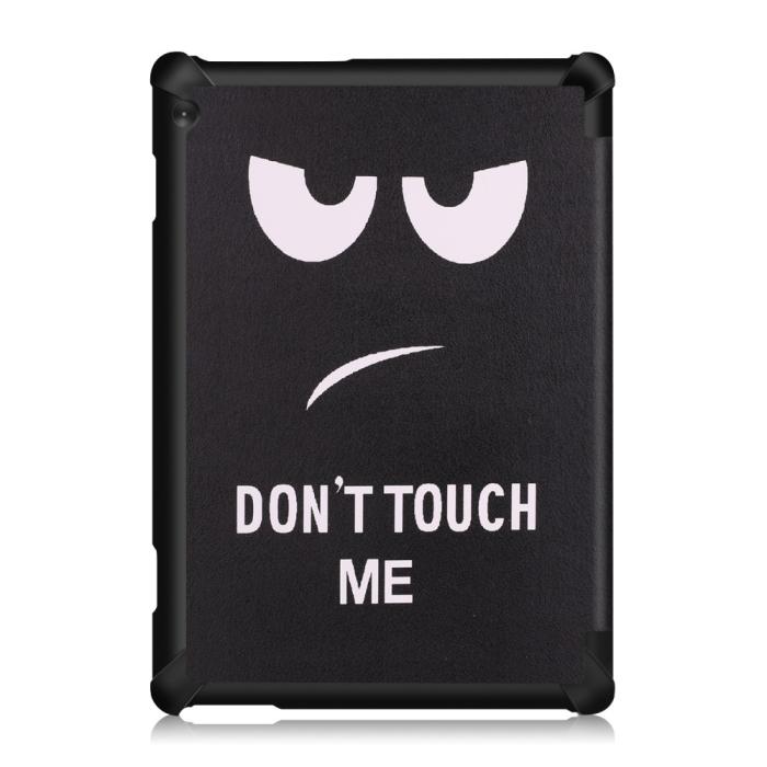 Bild 3,  Lenovo Tab M10 TB-X605F TB-X505F Tri-Fold Fodral - Dont Touch Me