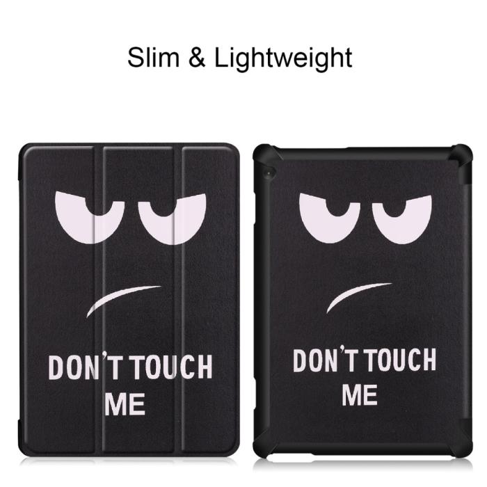 Bild 4,  Lenovo Tab M10 TB-X605F TB-X505F Tri-Fold Fodral - Dont Touch Me