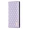 BINFEN BINFEN iPhone 17 Pro Fodral Flip Diamond Läder Lila