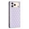BINFEN BINFEN iPhone 17 Pro Fodral Flip Diamond Läder Lila