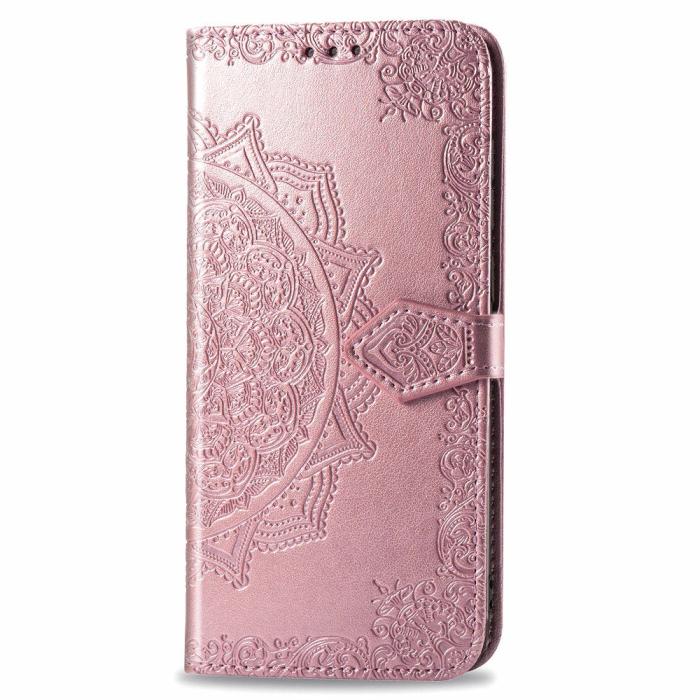 Bild 3,  Samsung Galaxy A51 - Mandala Plånboksfodral - Roséguld
