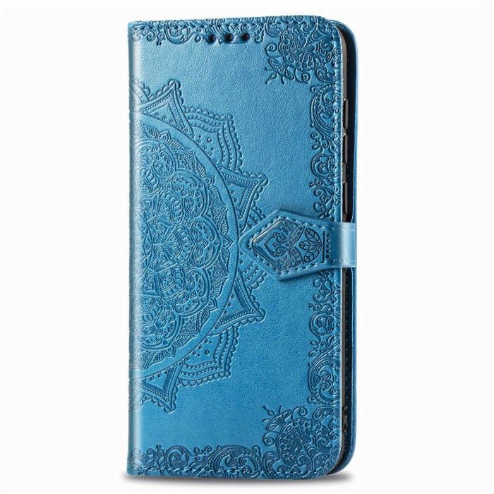 Bild 5,  Samsung Galaxy A51 - Mandala Plånboksfodral - Blå