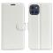  Samsung Galaxy A03 Fodral Litchi Läder Vit