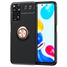  Xiaomi Redmi Note 11 4G Skal Ring Svart/Ros&eacute;guld