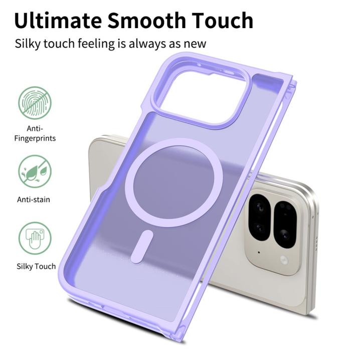 Bild 2,  Google Pixel 10 Pro Fold Skal MagSafe Hybrid Skin Touch Lila