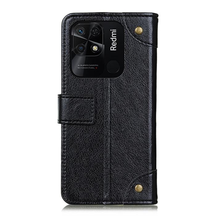 Bild 3,  Xiaomi Redmi 10C Fodral Nit Dekor Svart