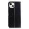  iPhone 13 Fodral Crazy Horse Läder Svart