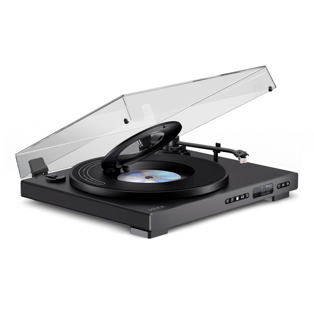 MIXX MIXX Vinyl- och CD-Spelare Analog Plus 2-in-1 Svart