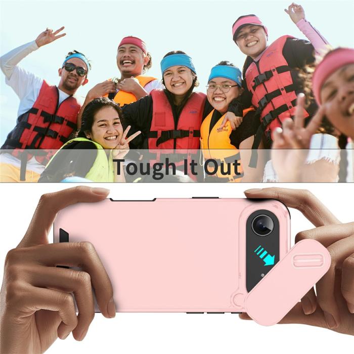 Bild 6,  iPhone Air Skal Hybrid Armor CamCover Rosa