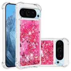  Google Pixel 10 / 10 Pro Skal Glitter Quicksand Rosa