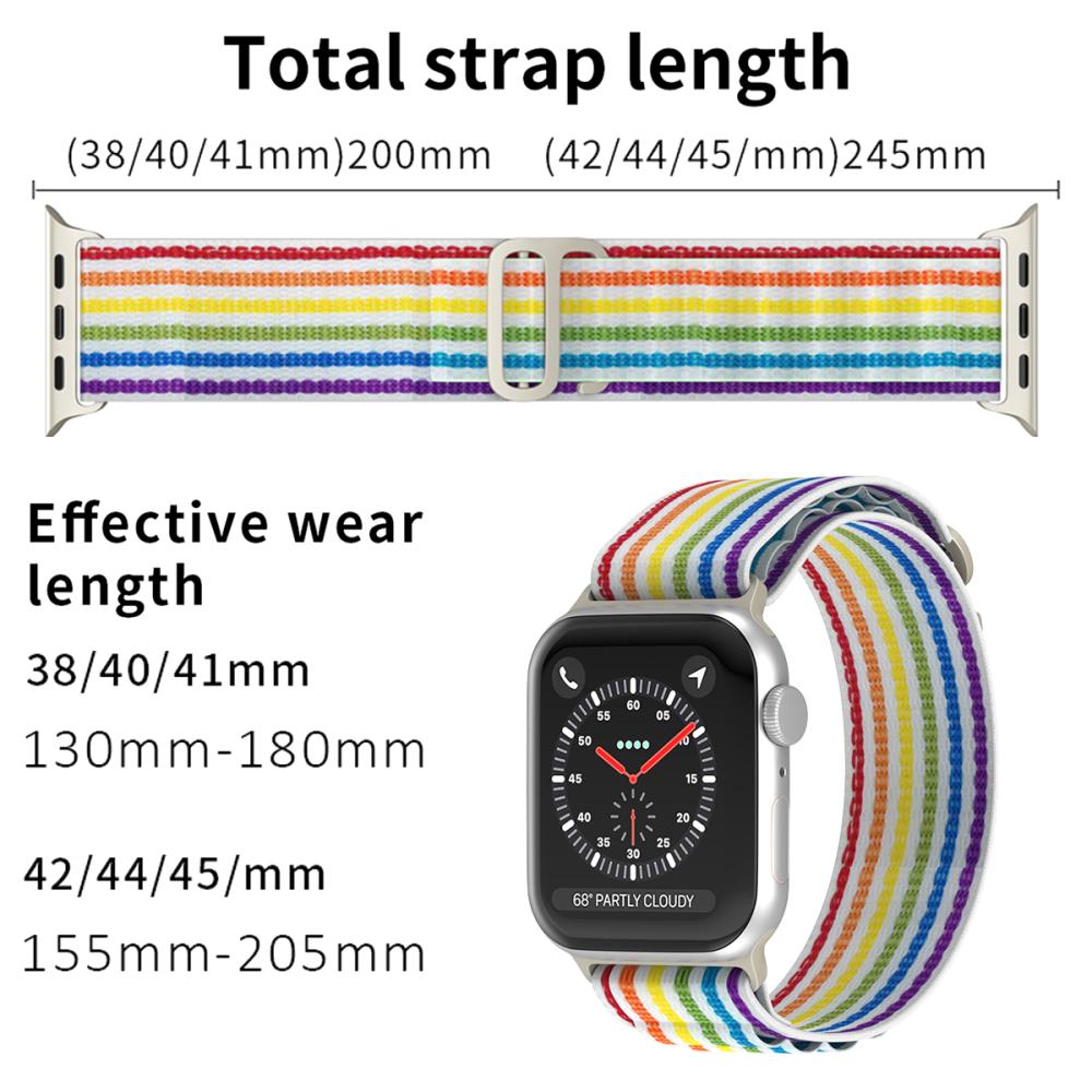 ColorPop Apple Watch 42/44/45/46/49 mm Armband Alpine Pro Loop